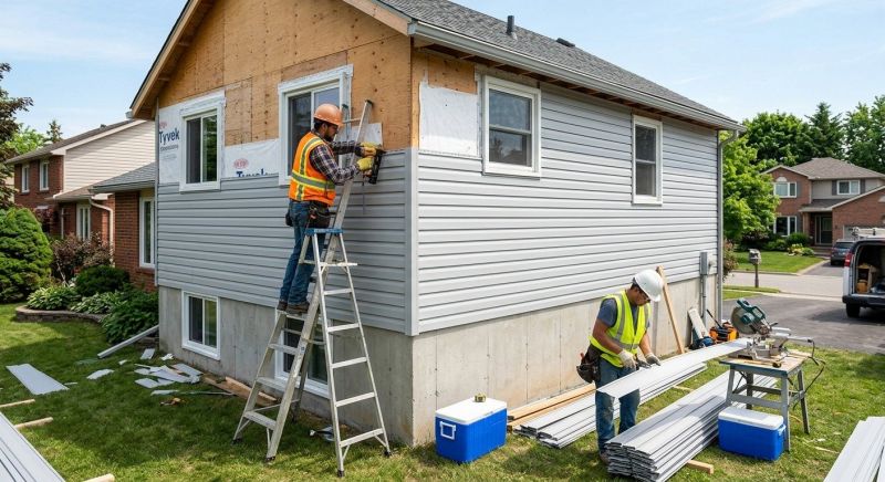 Synthetic Siding Installation in Norwalk, CT